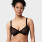 Seamless Mesh Unlined Underwire Bra: Natural Shape, Breathable, Invisible Support for Everyday