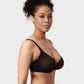 Seamless Mesh Unlined Underwire Bra: Natural Shape, Breathable, Invisible Support for Everyday