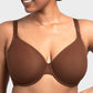 Seamless Mesh Unlined Underwire Bra: Natural Shape, Breathable, Invisible Support for Everyday