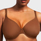 Seamless Mesh Unlined Underwire Bra: Natural Shape, Breathable, Invisible Support for Everyday