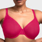 Seamless Mesh Unlined Underwire Bra: Natural Shape, Breathable, Invisible Support for Everyday