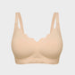 Seamless Wireless Scalloped Edge Jelly Bra: Invisible Comfort, Lift, and Support