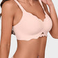 Seamless Wireless Scalloped Edge Jelly Bra: Invisible Comfort, Lift, and Support