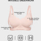 Seamless Wireless Scalloped Edge Jelly Bra: Invisible Comfort, Lift, and Support