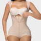 Seamless Zip-Front Full Body Corset Shaper: Tummy Control, Butt Lift, Posture Support