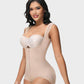 Seamless Zip-Front Full Body Corset Shaper: Tummy Control, Butt Lift, Posture Support