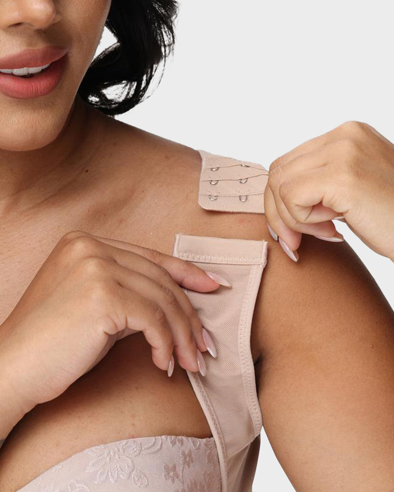 Seamless Zip-Front Full Body Corset Shaper: Tummy Control, Butt Lift, Posture Support