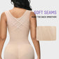 Seamless Zip-Front Full Body Corset Shaper: Tummy Control, Butt Lift, Posture Support