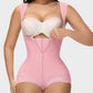Seamless Zip-Front Full Body Corset Shaper: Tummy Control, Butt Lift, Posture Support