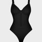Seamless Zipper Front Thong Bodysuit: Sculpting, Breathable, All-Day Comfort Shapewear