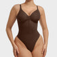 Seamless Zipper Front Thong Bodysuit: Sculpting, Breathable, All-Day Comfort Shapewear