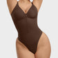 Seamless Zipper Front Thong Bodysuit: Sculpting, Breathable, All-Day Comfort Shapewear