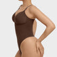Seamless Zipper Front Thong Bodysuit: Sculpting, Breathable, All-Day Comfort Shapewear