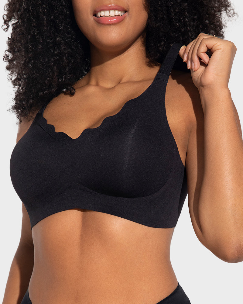 Wireless Comfort Smoothing Push-Up Bra for Seamless Support & Natural Lift