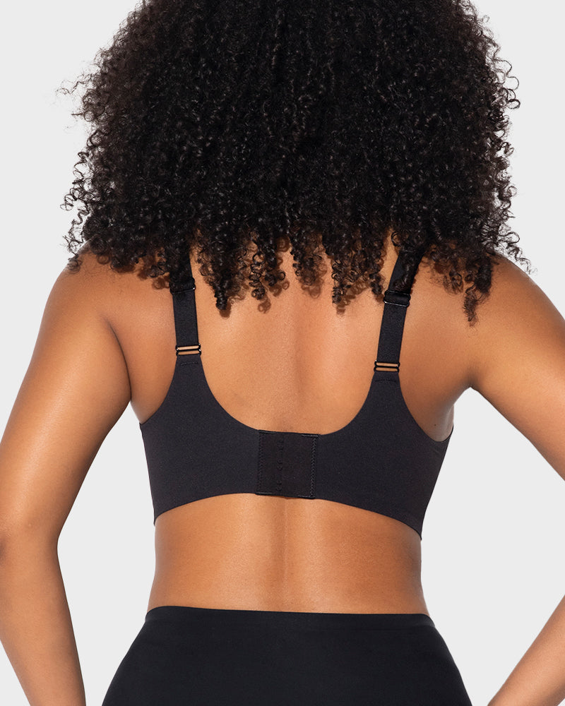 Wireless Seamless Comfort Smoothing Push-Up Bra for Everyday Invisible Support
