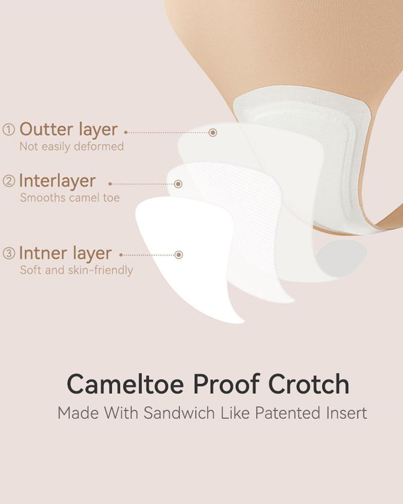 5-Pack Seamless Invisible Cotton Comfort Thongs for Everyday Wear