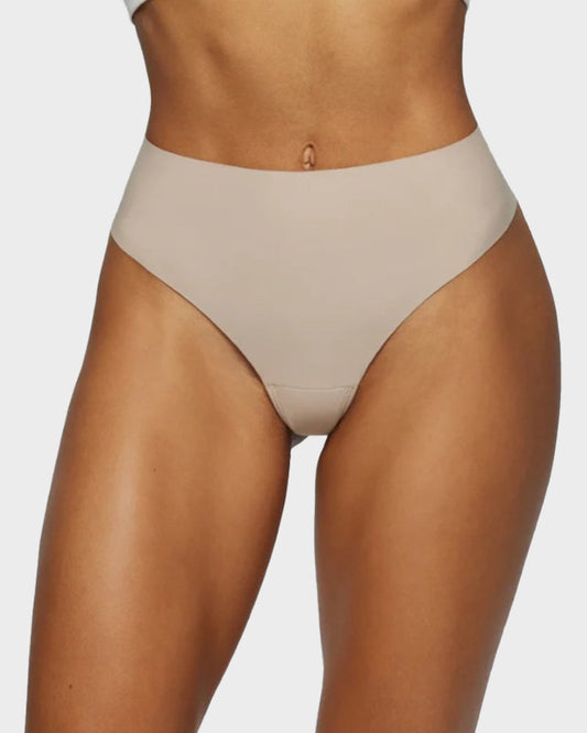 5-Pack Seamless Invisible Cotton Comfort Thongs for Everyday Wear