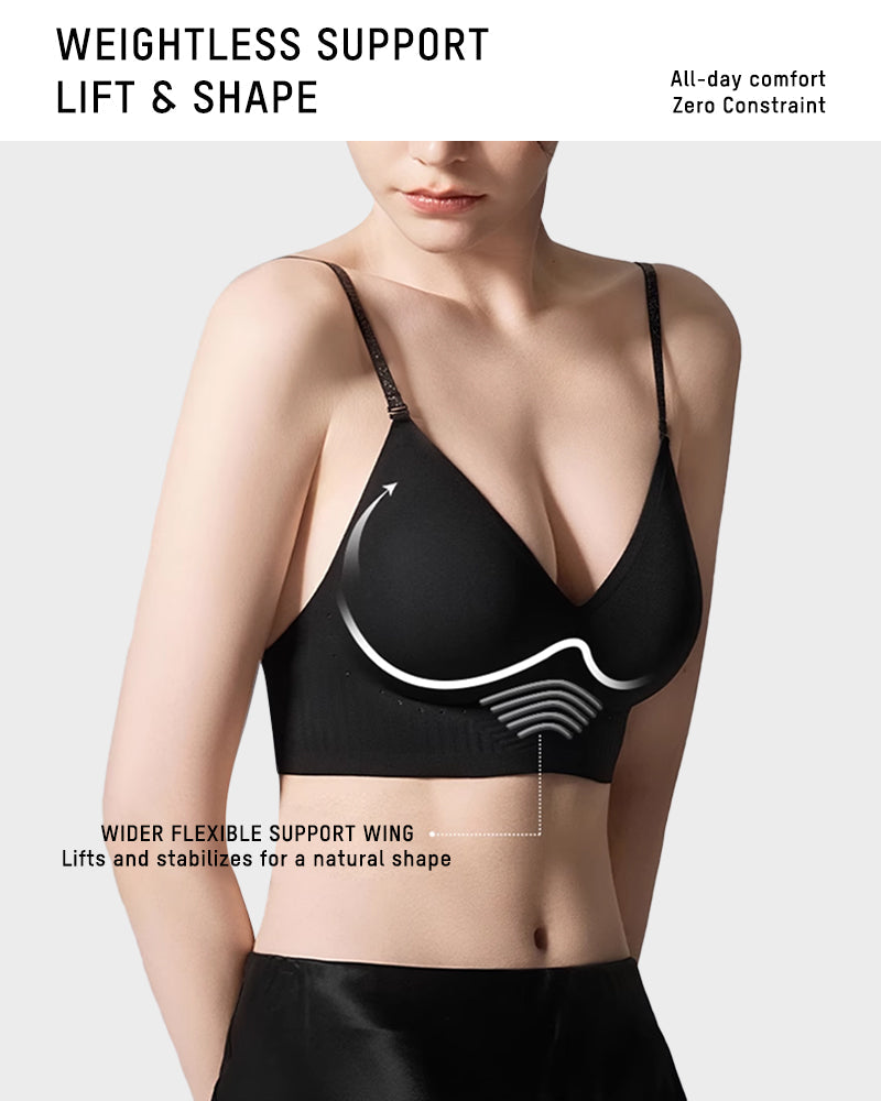 Invisible Deep V Low Back Convertible Multiway Bra for Backless Outfits