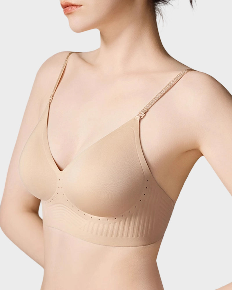 Invisible Deep V Low Back Convertible Multiway Bra for Backless Outfits