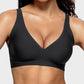 Comfortable Seamless Deep V Wireless Push-Up Bra for Ultimate Support