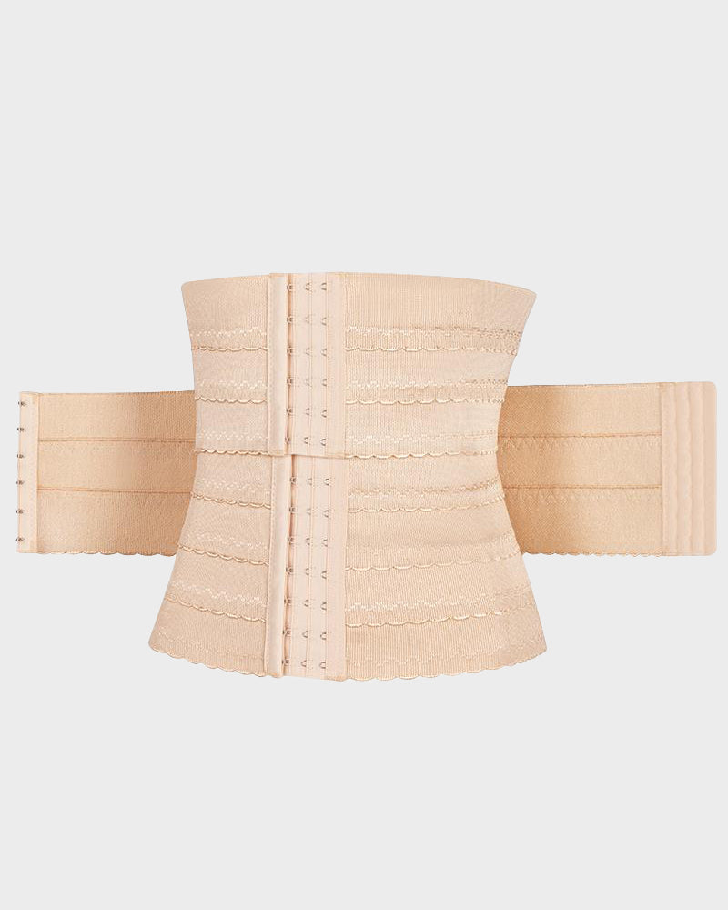Segmented Steel Bone Waist Trainer Corset for Tummy Control, Posture, Shaping