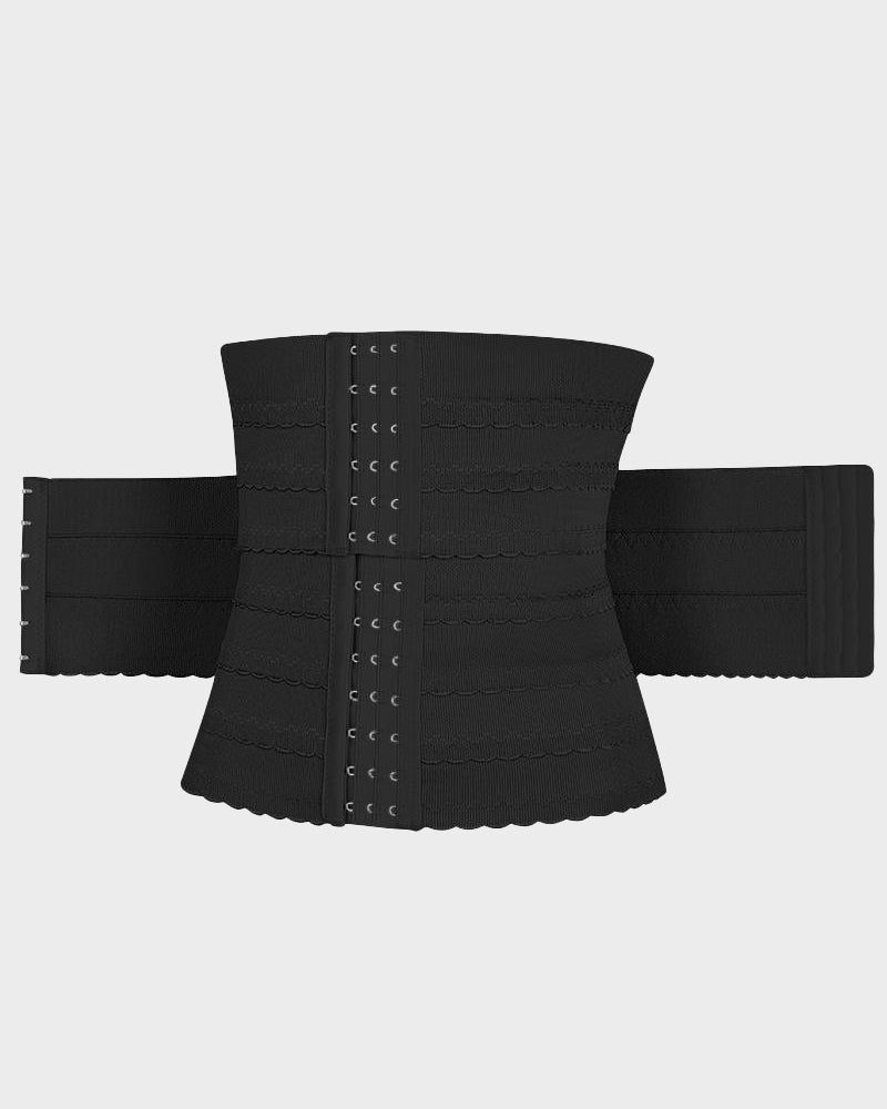 Segmented Steel Bone Waist Trainer Corset for Tummy Control, Posture, Shaping