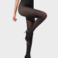 Chic Semi-Sheer Black Polka Dot High-Waist Tights for Elegant Everyday Style