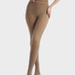 Warm Fleece-Lined Tights: Faux Sheer, Slimming, Single Seam Winter Hosiery