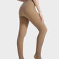 Warm Fleece-Lined Tights: Faux Sheer, Slimming, Single Seam Winter Hosiery