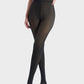 Warm Fleece-Lined Tights: Faux Sheer, Slimming, Single Seam Winter Hosiery