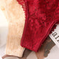 Charming Floral Lace Cut-Out Thong Panties - Delightful Multipack Underwear