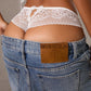 Charming Floral Lace Cut-Out Thong Panties - Delightful Multipack Underwear