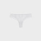 Charming Floral Lace Cut-Out Thong Panties - Delightful Multipack Underwear