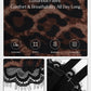 Fierce Leopard Print Shaping Corset Top with Tummy Control & Detachable Straps