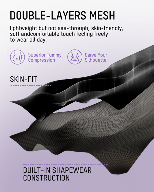 Seamless All-in-One Shaping Bodysuit Thong for Women, Tummy Control