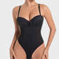 Seamless All-in-One Shaping Bodysuit Thong for Women, Tummy Control