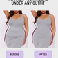 Seamless All-in-One Shaping Bodysuit Thong for Women, Tummy Control