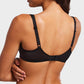Sheer Dot Mesh Balconette Bra for Natural Lift & Comfortable Support