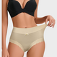 Silky High-Waist Seamless Scalloped Briefs 6-Pack - Breathable Comfort Underwear