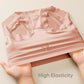 Silky High-Waist Seamless Scalloped Briefs 6-Pack - Breathable Comfort Underwear