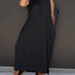 Comfy Sleeveless Hoodie Maxi Dress with Pockets - Relaxed Fit, Chic Summer Style