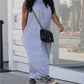 Comfy Sleeveless Hoodie Maxi Dress with Pockets - Relaxed Fit, Chic Summer Style