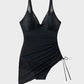 Elegant Women's Sheer Mesh Sarong Wrap Swimsuit Cover-Up Beach Dress