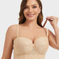 Smooth Lace Longline Strapless Underwire Bra