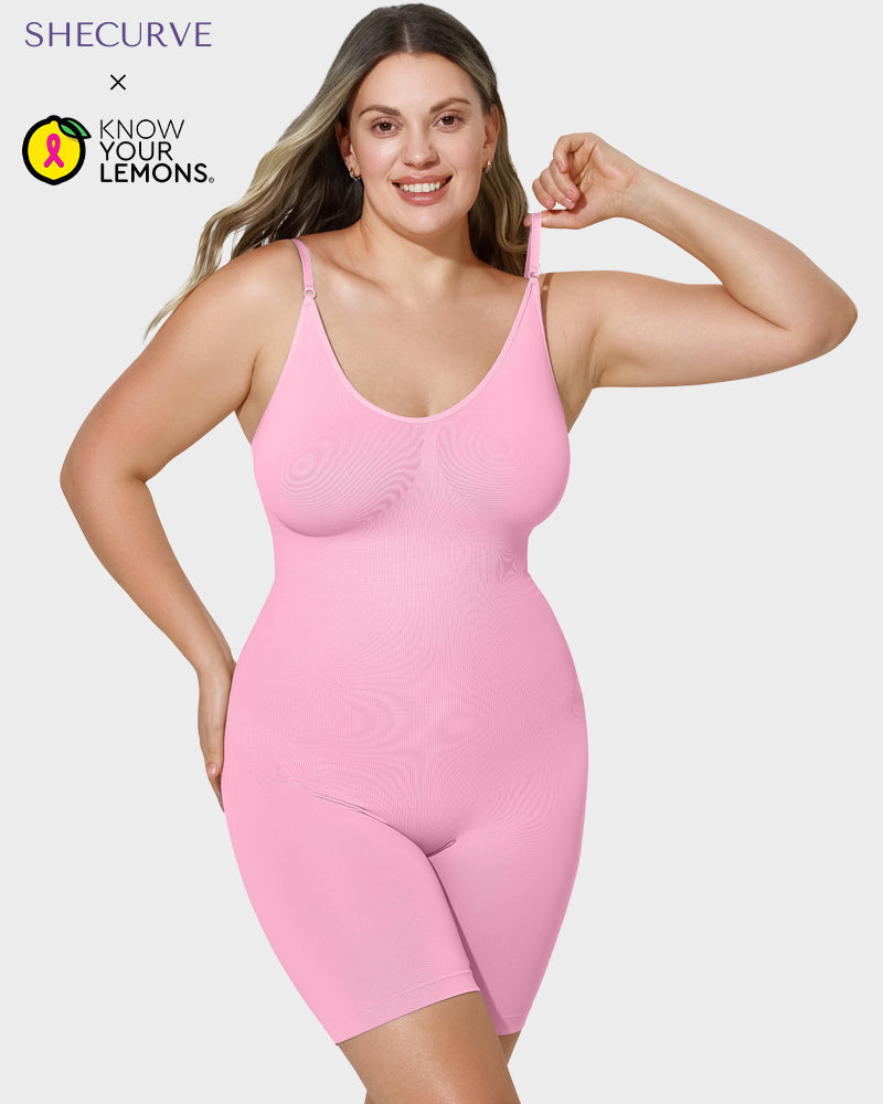 Seamless Smoothing Full Body Shaper: Tummy Control & Comfort for Women