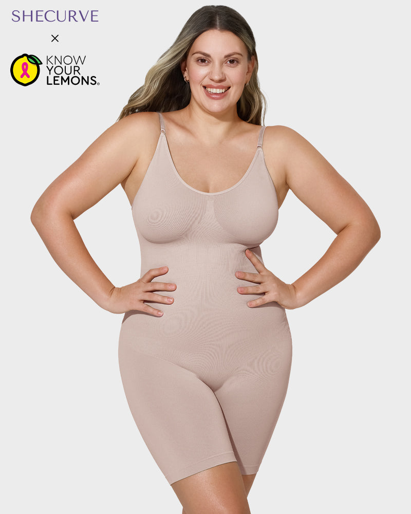 Seamless Smoothing Full Body Shaper: Tummy Control & Comfort for Women