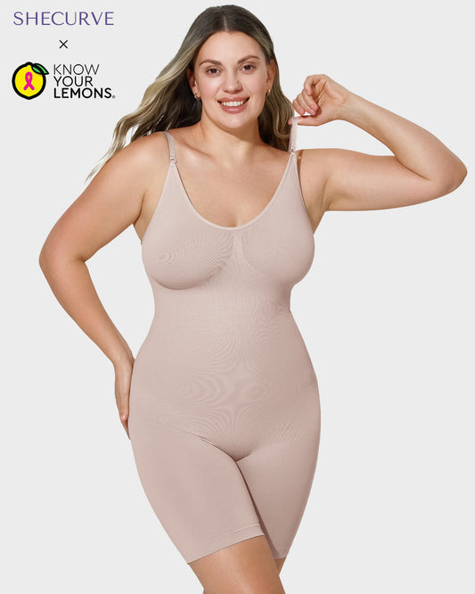 Seamless Smoothing Full Body Shaper: Tummy Control & Comfort for Women