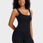 Comfortable Snap Button Shaping Shorts Bodysuit for Women's Tummy Control
