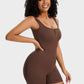 Comfortable Snap Button Shaping Shorts Bodysuit for Women's Tummy Control