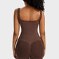 Comfortable Snap Button Shaping Shorts Bodysuit for Women's Tummy Control